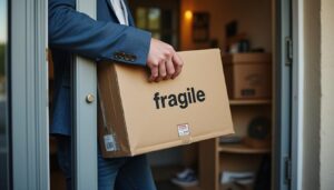 Assurer la sécurité du transport lors d'une livraison de colis fragile