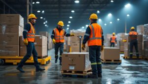 Sécurité de la manutention et choix des équipements pour le transbordement en entrepôt