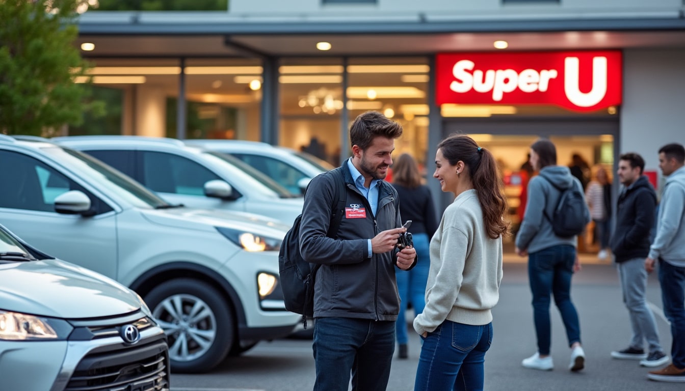 Illustration: Comprendre la location d’utilitaires chez Super U : définition et offres proposées