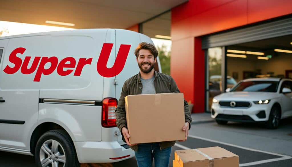 Location d’un utilitaire chez Super U : guide complet et astuces