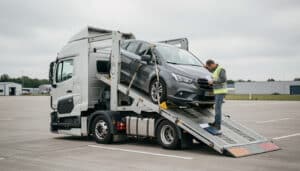 Transport d’une voiture par camion : prix et options