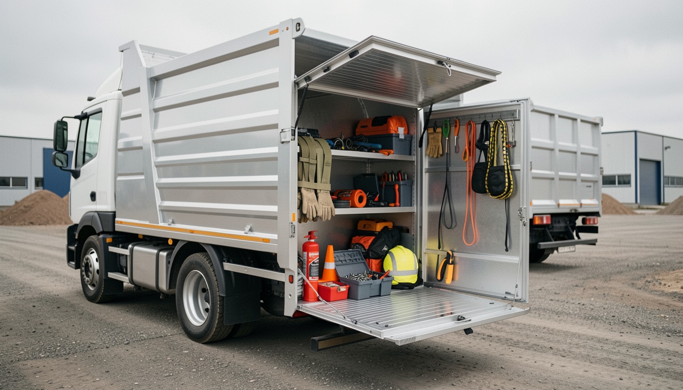 Coffre de camion benne : bien choisir son rangement