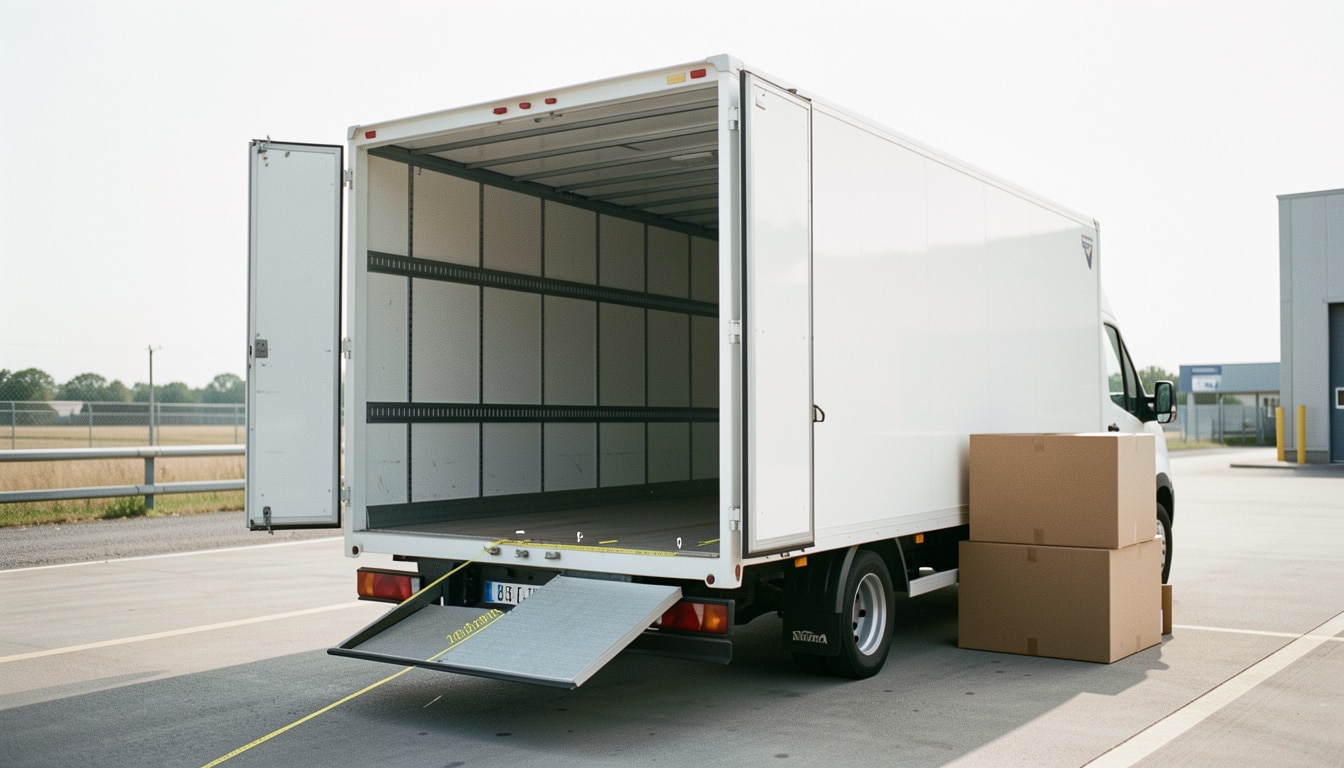 Dimensions d’un utilitaire 6 m³ et capacité de chargement