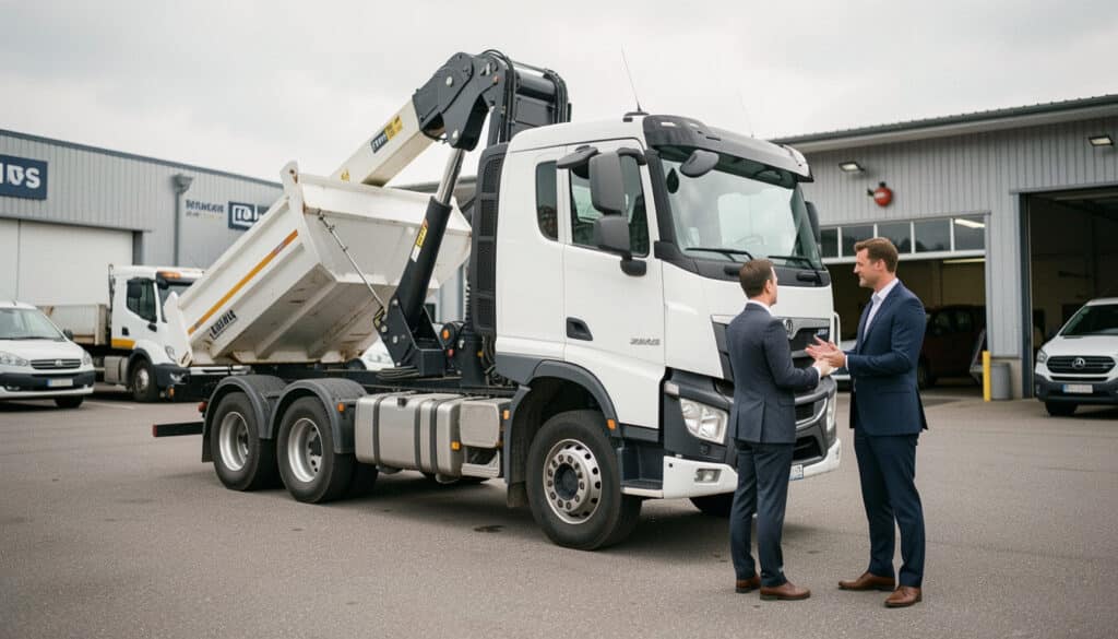 Acheter un camion ampliroll d’occasion sans se tromper