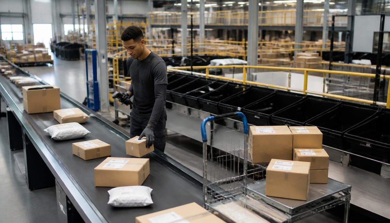Agent de tri de colis : missions, salaire et horaires