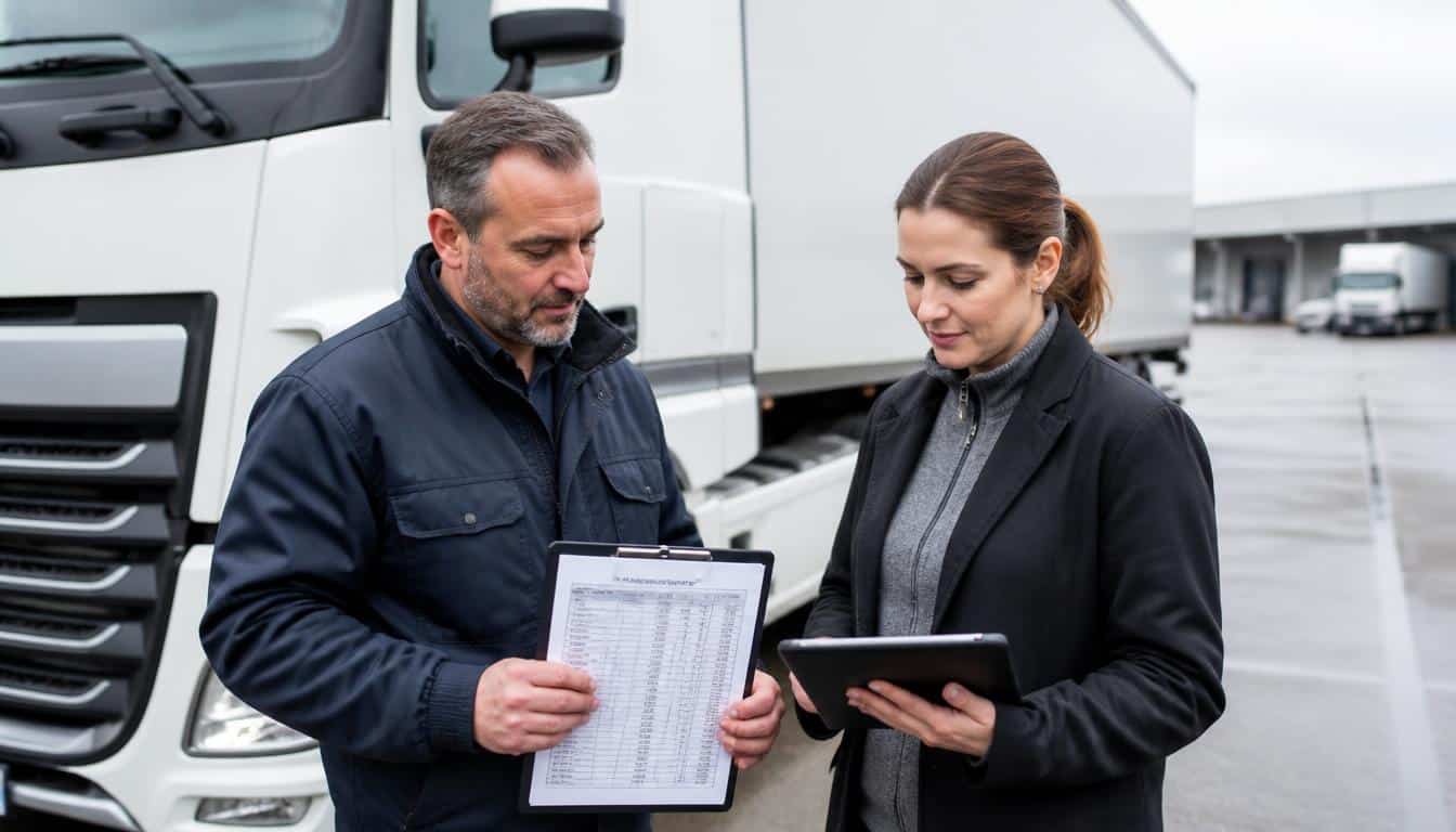 Coefficients du transport routier et grille de salaire