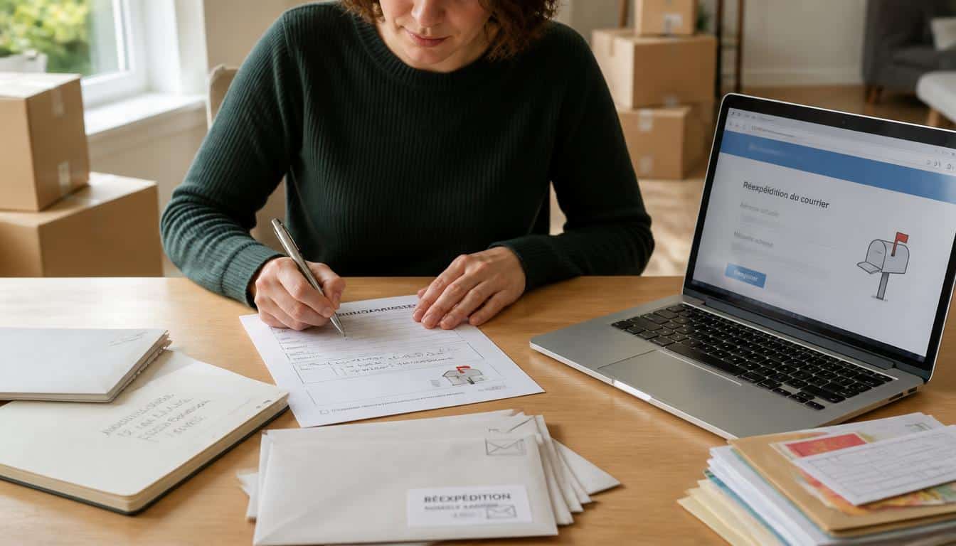 Réexpédier son courrier après un changement d’adresse