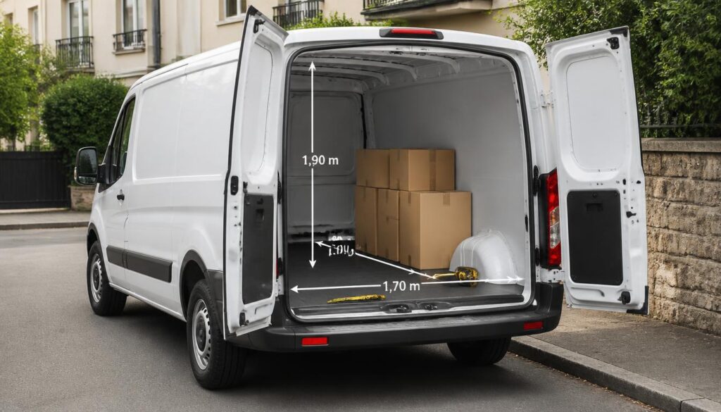 Dimensions d’un camion de 6 m³ et volume utile