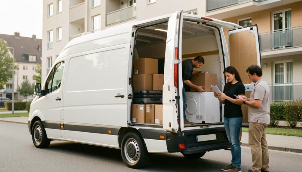 Fourgon de 10 m³ : capacité, location et usage