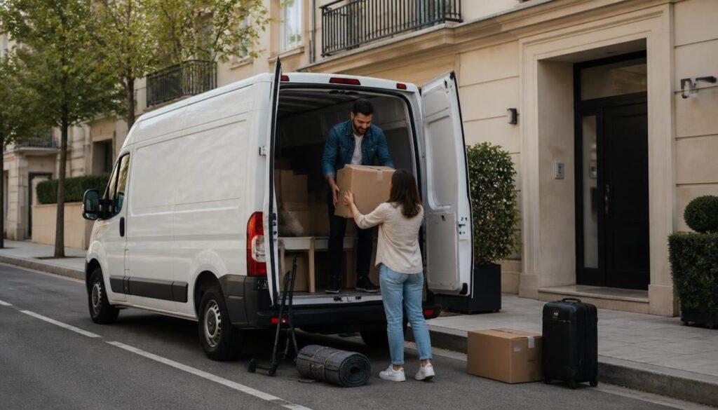 Louer une camionnette en aller simple pour déménager