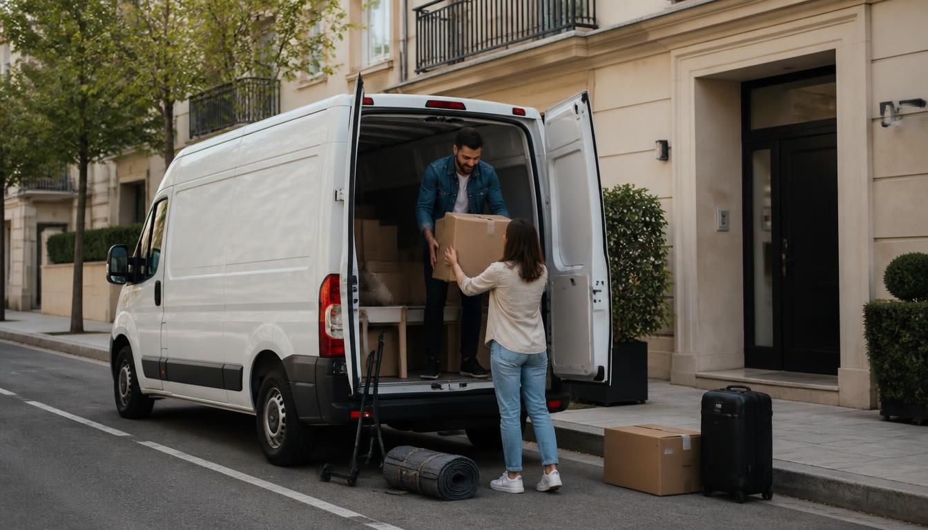 Louer une camionnette en aller simple pour déménager