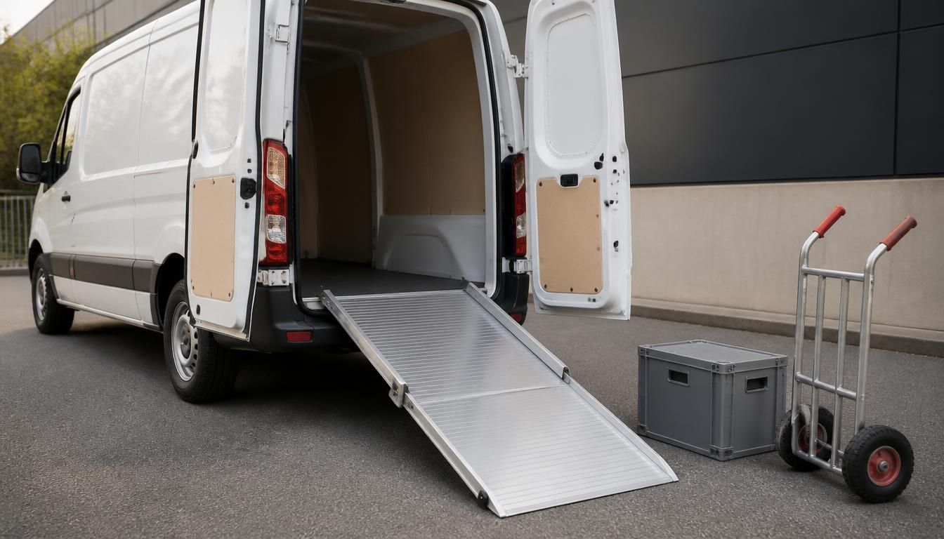 Choisir une rampe de chargement pour camionnette