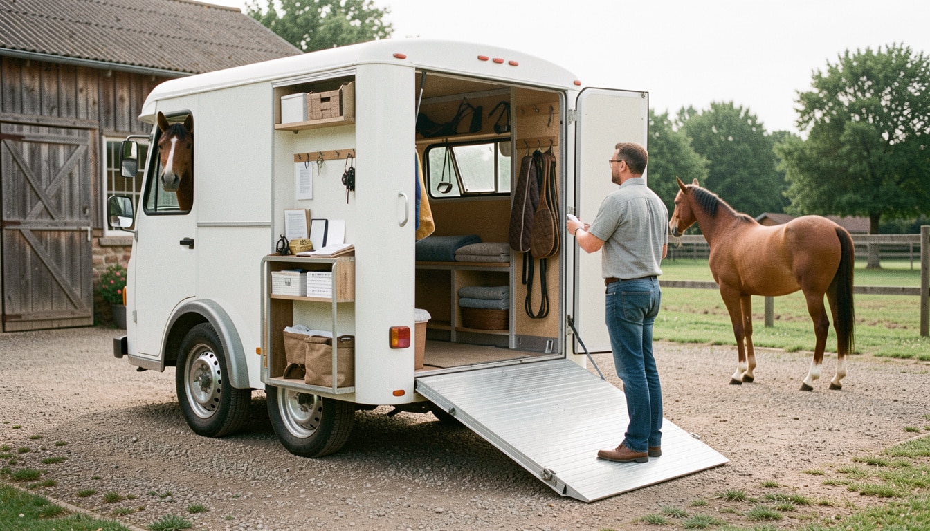 Acheter un camion à chevaux d’occasion à un particulier